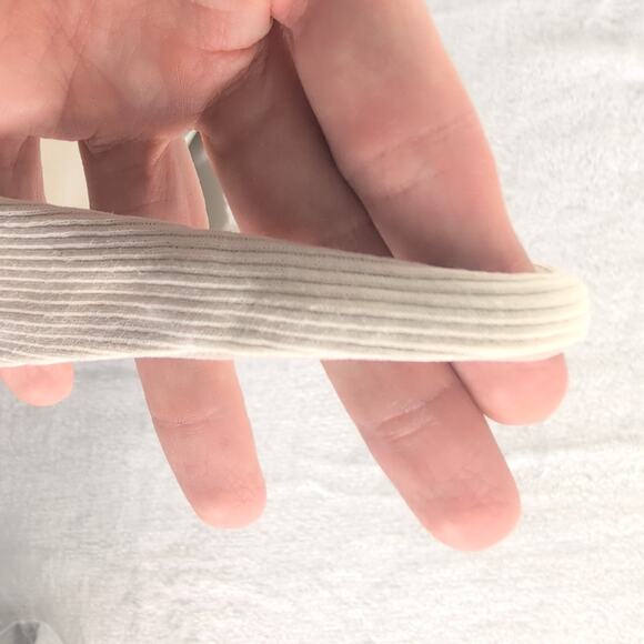 SKIMS (2) Cotten Jersey Bralettes Ivory/Gray S/M - Picture 5 of 11